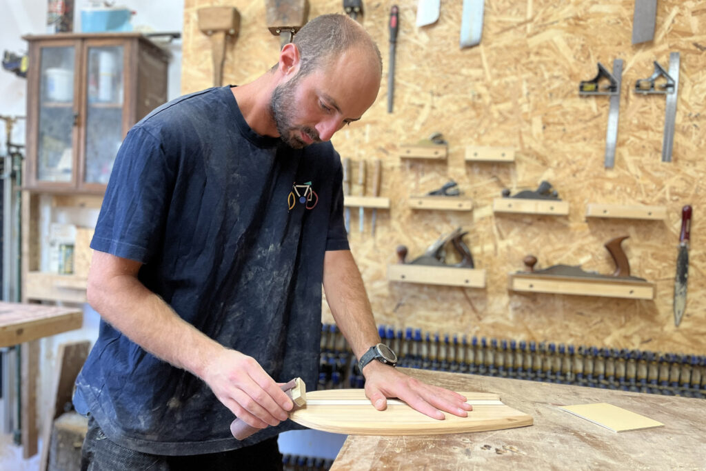 otter surfboards making workshop bodysurfing handplane sustainable