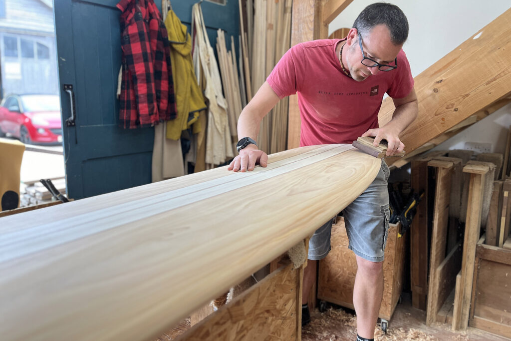 otter make your own wooden surfboard workshop experience