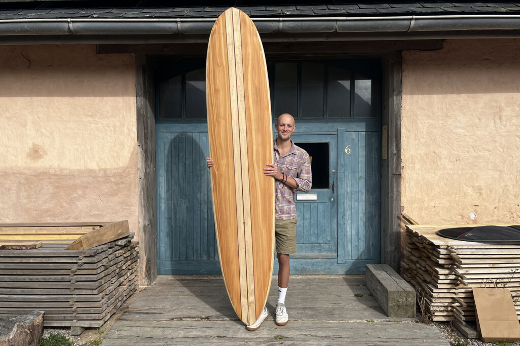 otter surfboards sustainable wooden surfboard workshop experience