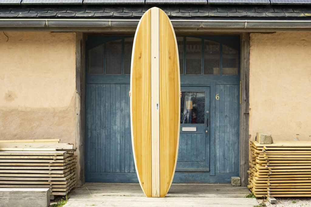 otter wooden sustainable paddleboard sup