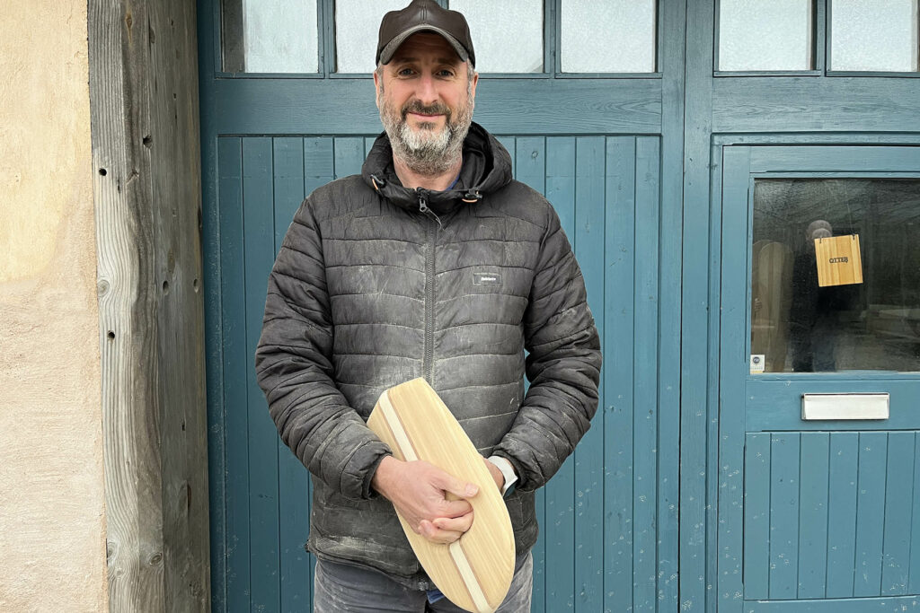 otter surfboards workshop making sustainable wooden wave-craft