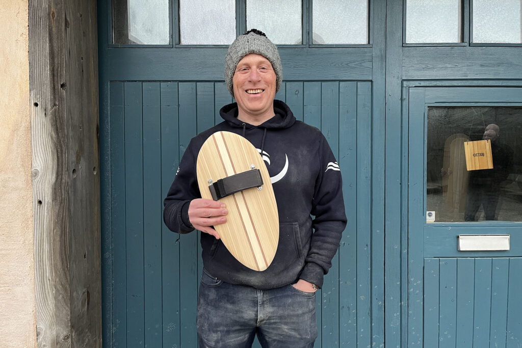 otter surfboards workshop making sustainable wooden wave-craft