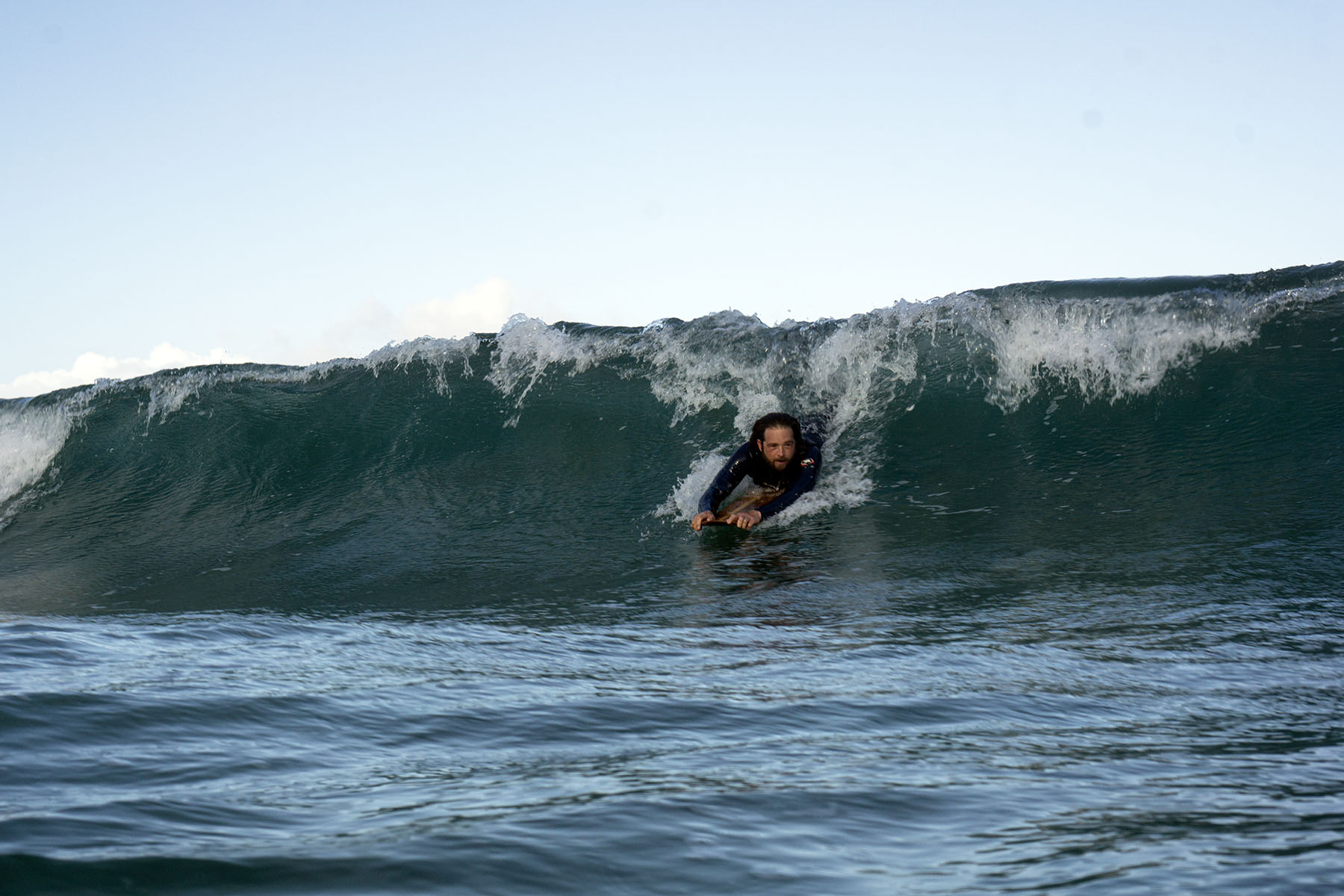Surfing a sustainable Otter bellyboard