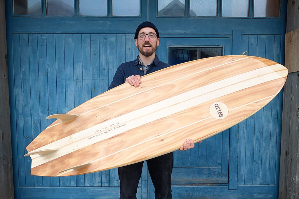 Otter Surfboards Sustainable Hollow Wooden