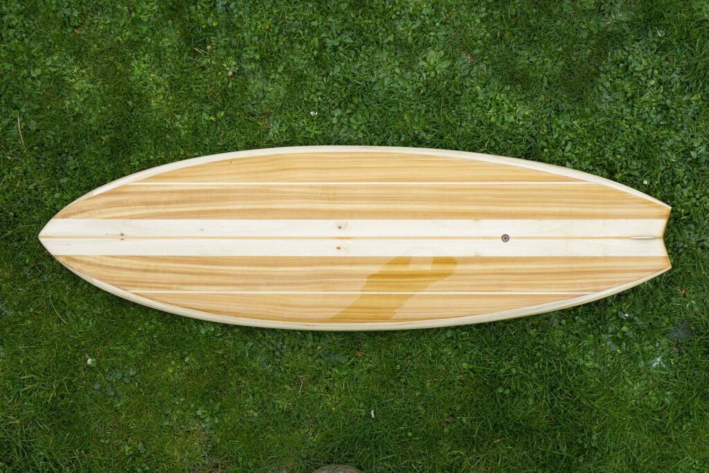 Otter Surfboards Sustainable, Hollow Wooden Surfboard