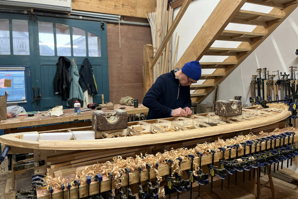 Otter sustainable wooden surfboard workshop