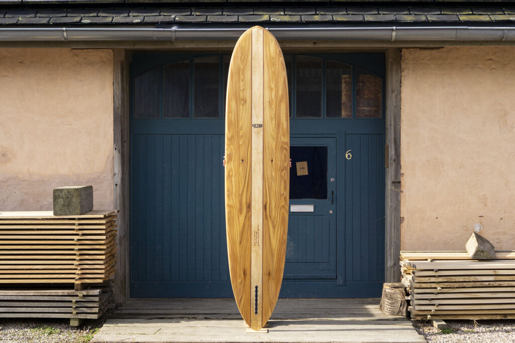 Sustainable, Hollow Wooden Surfboard by Otter Surfboards
