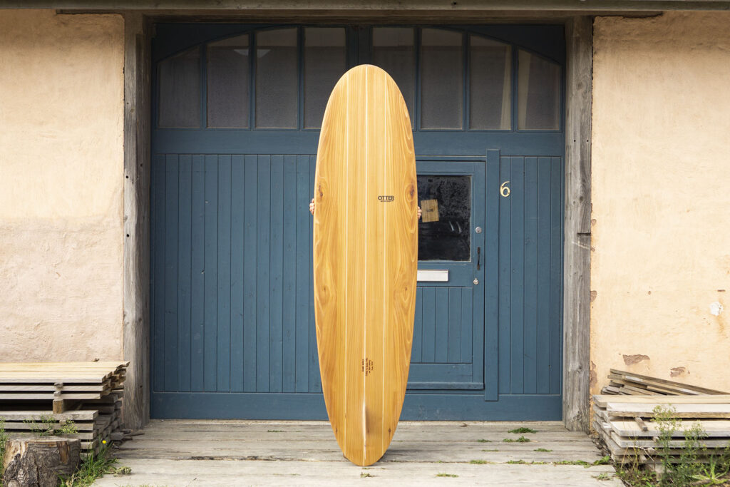 Otter Surfboard 7'4 Island Hopper Wooden Surfboard