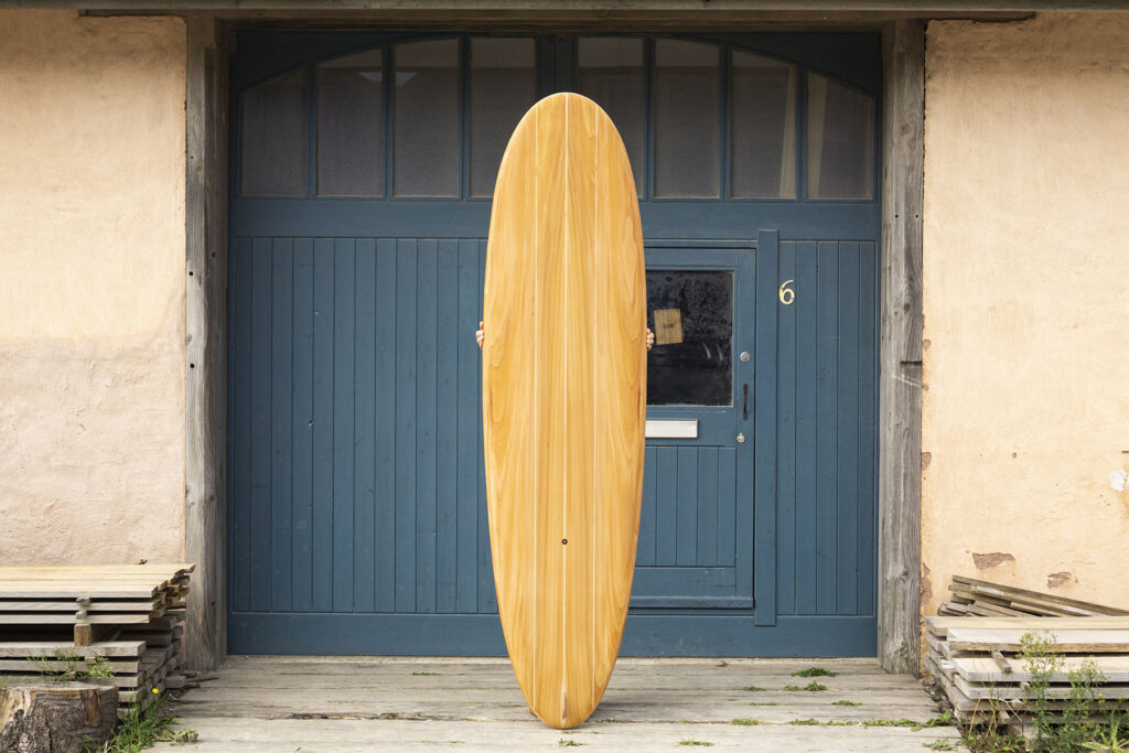 Otter Surfboard 7'4 Island Hopper Wooden Surfboard