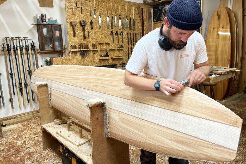 Make your own wooden surfboard with Otter Surfboards