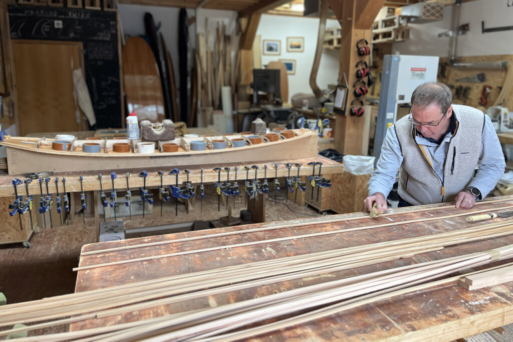 Surfboard making workshop with Otter Surfboards