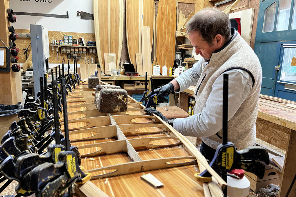 Surfboard making workshop with Otter Surfboards