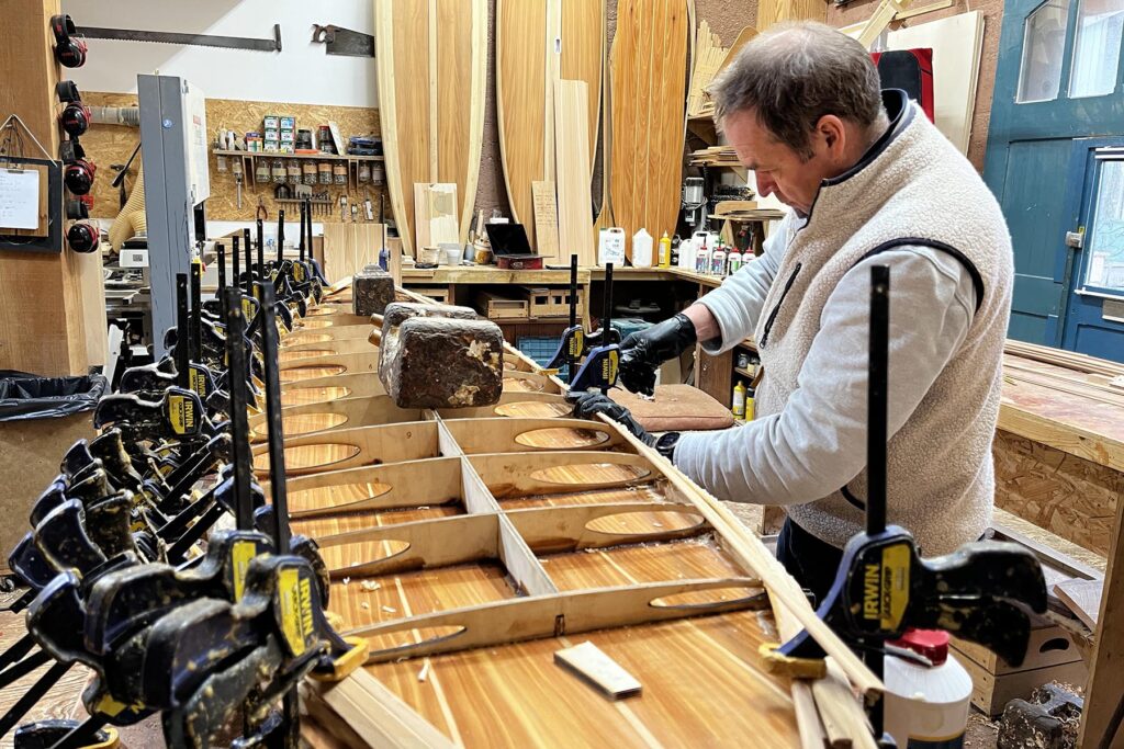 Surfboard making workshop with Otter Surfboards