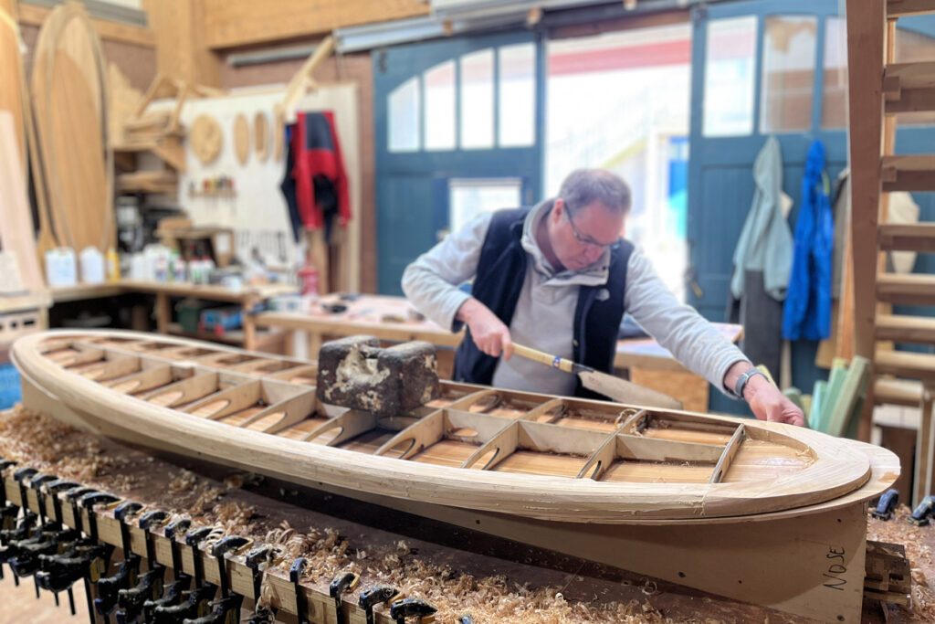 Surfboard making workshop with Otter Surfboards