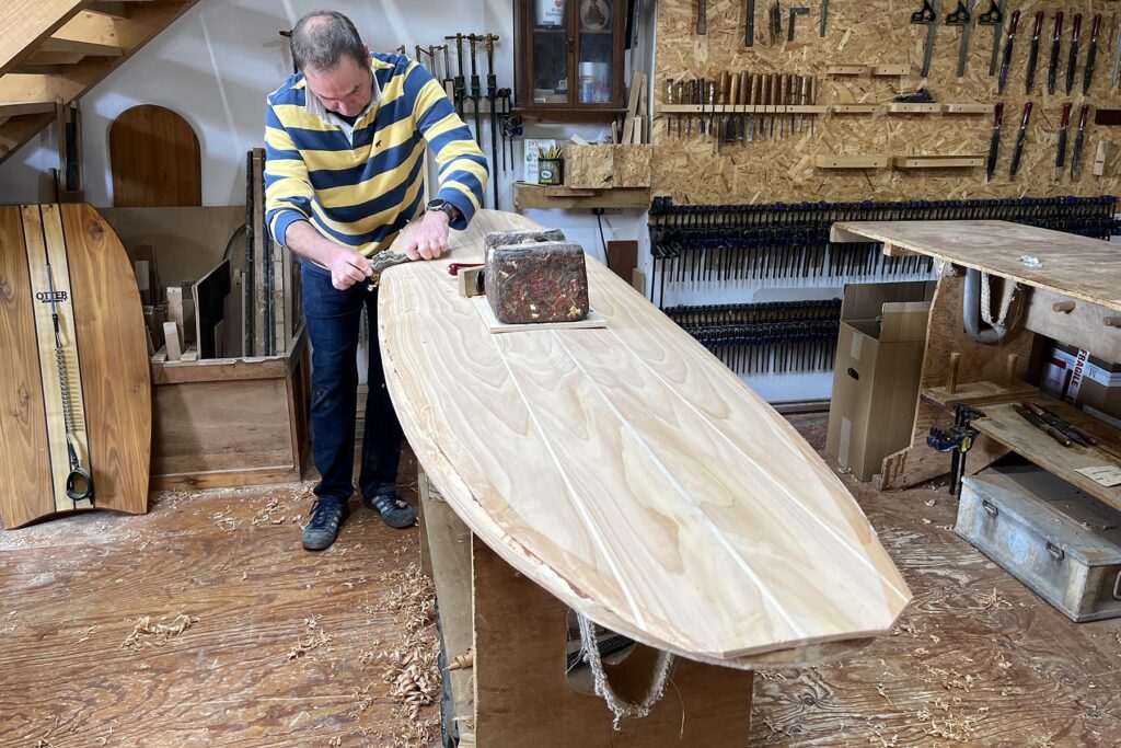 Surfboard making workshop with Otter Surfboards