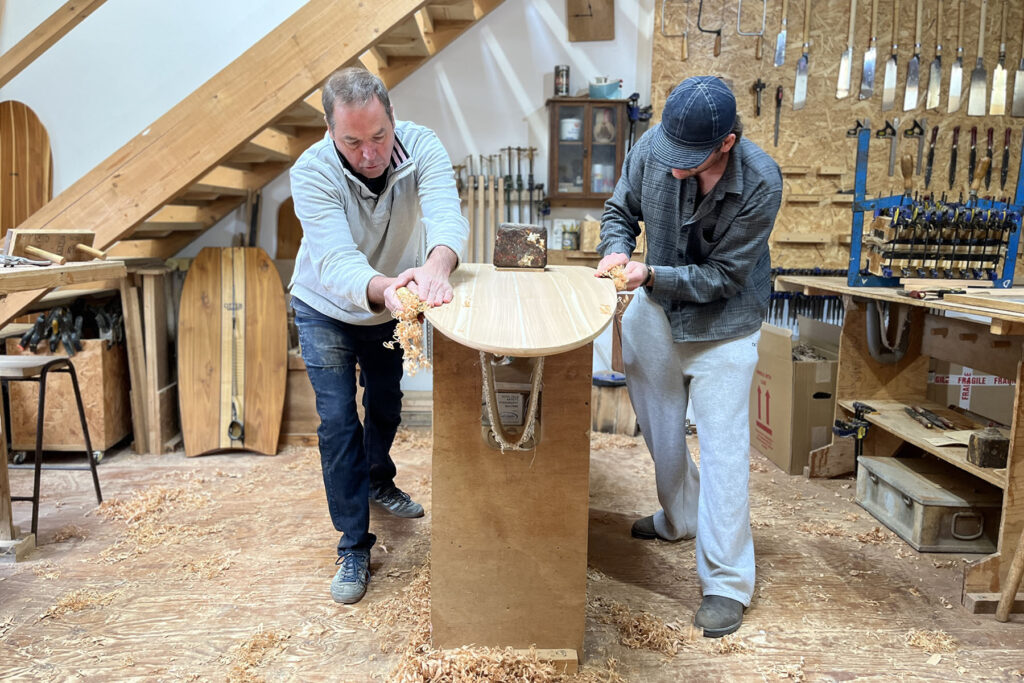Surfboard making workshop with Otter Surfboards