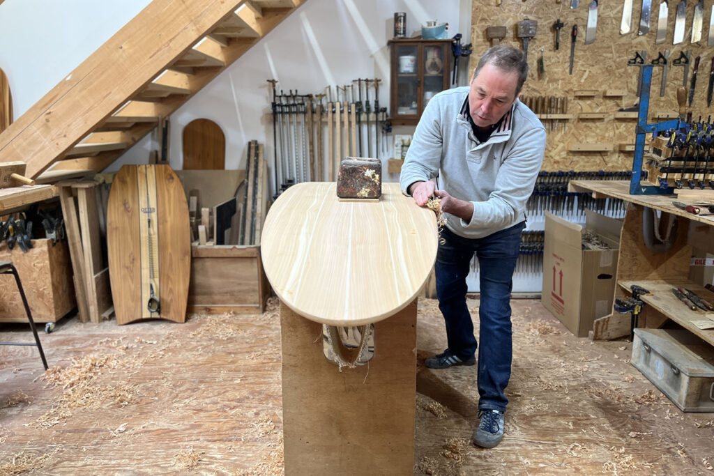Surfboard making workshop with Otter Surfboards