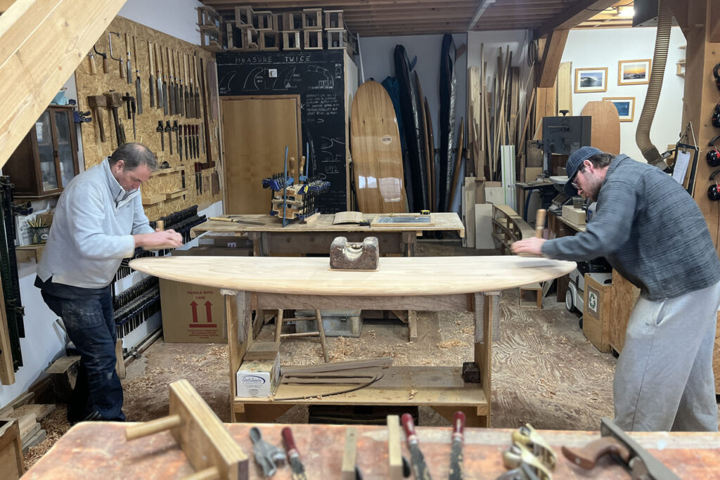 Surfboard making workshop with Otter Surfboards