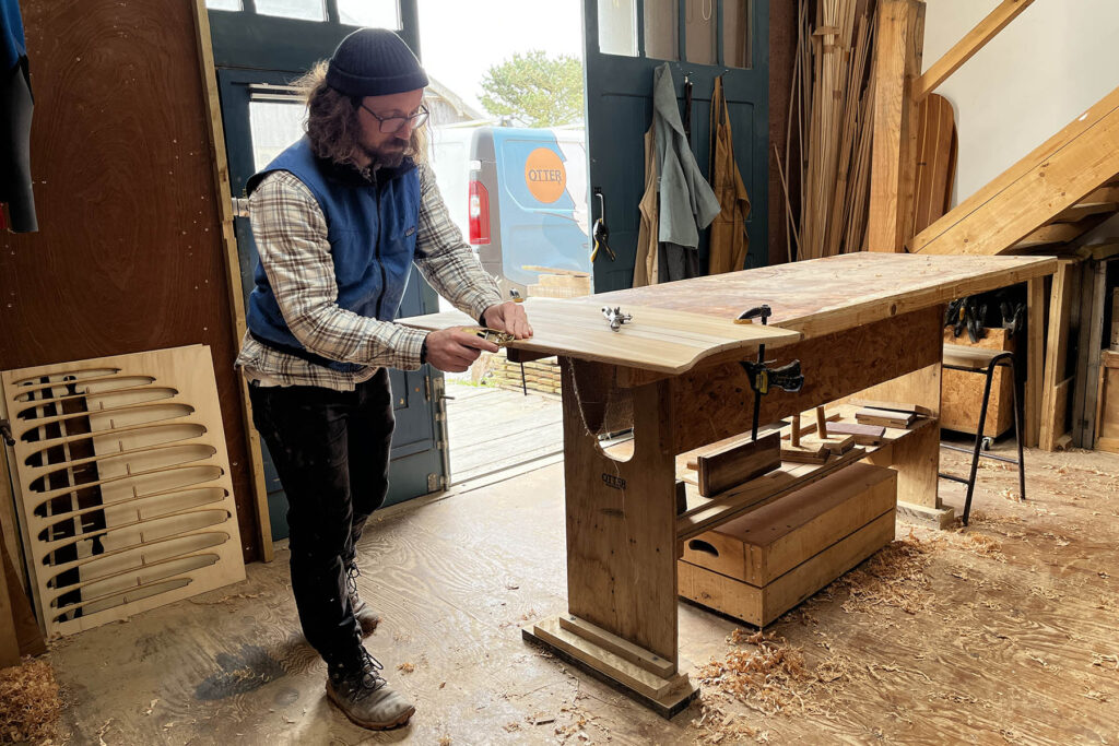 Otter Surfboards Paipo Shaping