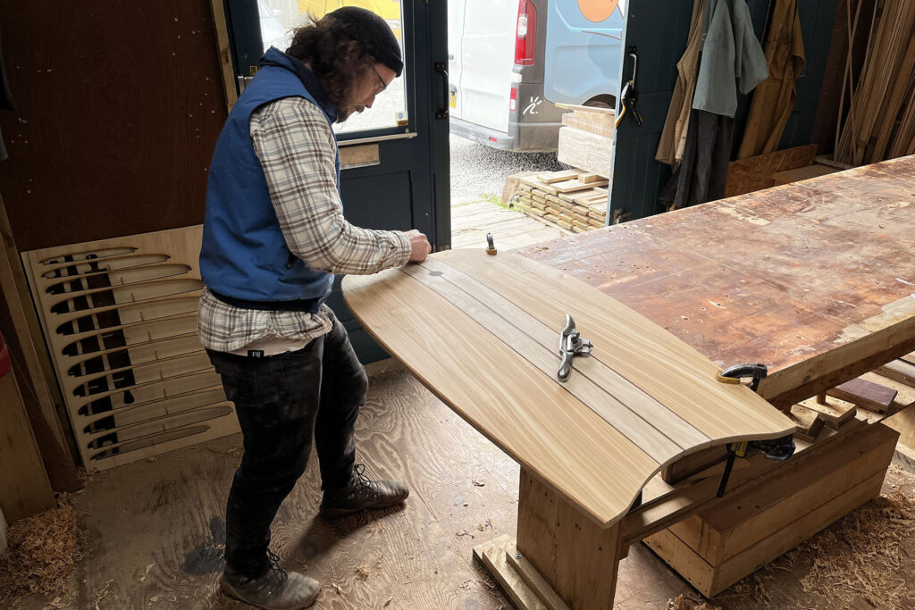 Otter Surfboards Paipo Shaping