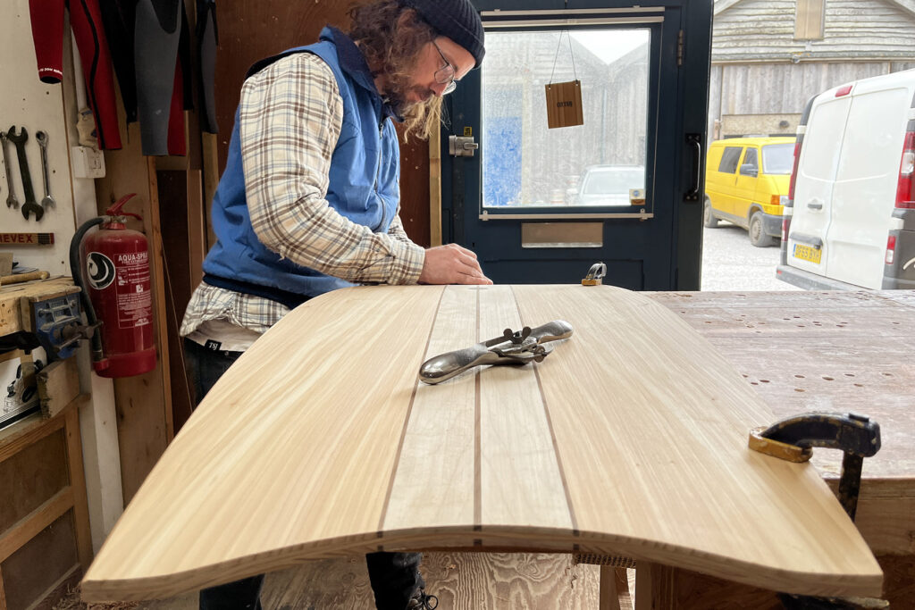 Otter Surfboards Paipo Shaping