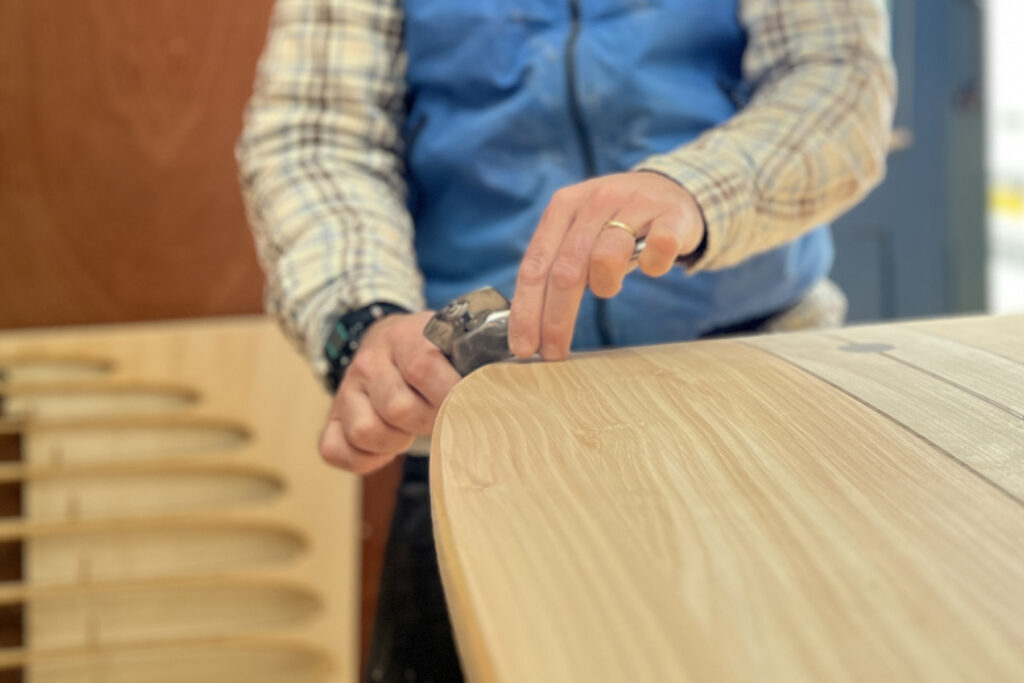 Otter Surfboards Paipo Shaping