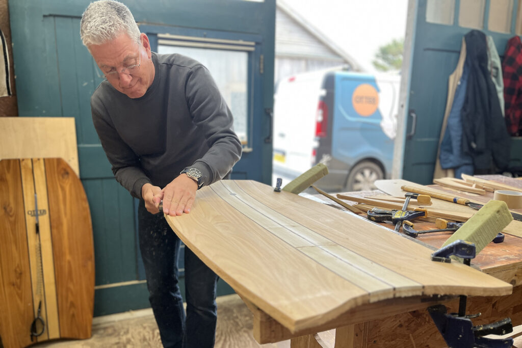 Surfboard making workshop with Otter Surfboards