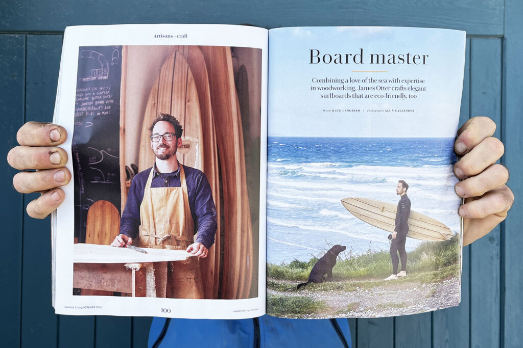 Otter Surfboards Country Living Magazine Summer 2026