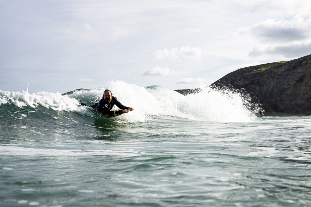 Paipo surfing by Otter Surfboards