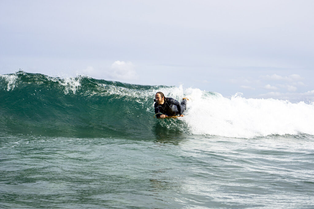 Paipo surfing by Otter Surfboards