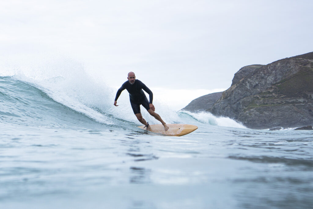 Hollow wooden surfboards by Otter Surfboards