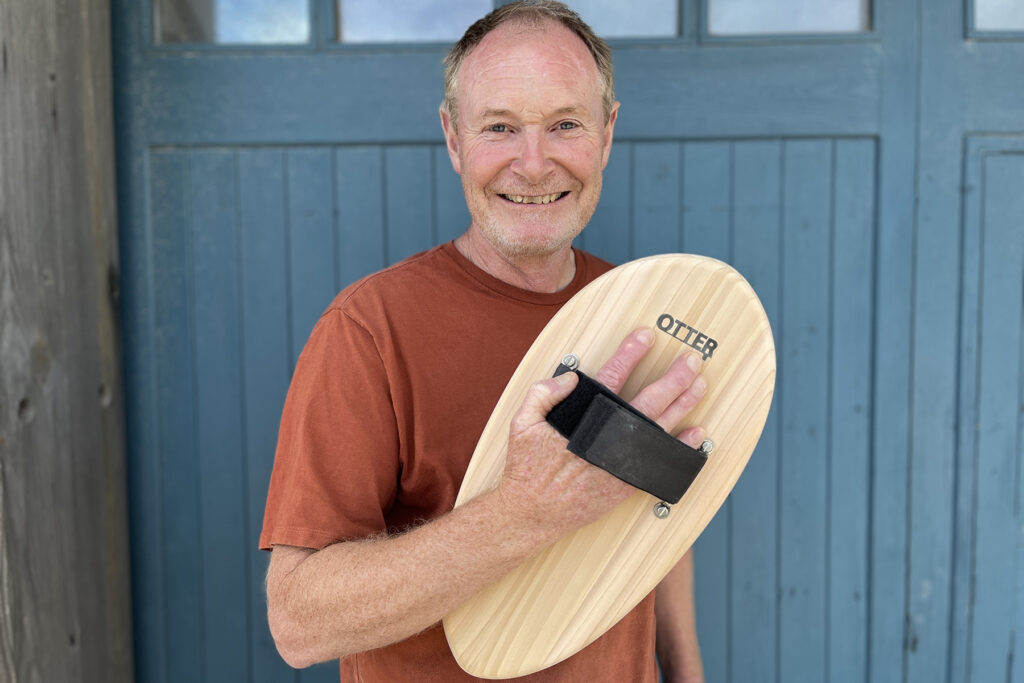 Make a bodysurfing handplane with Otter Surfboards