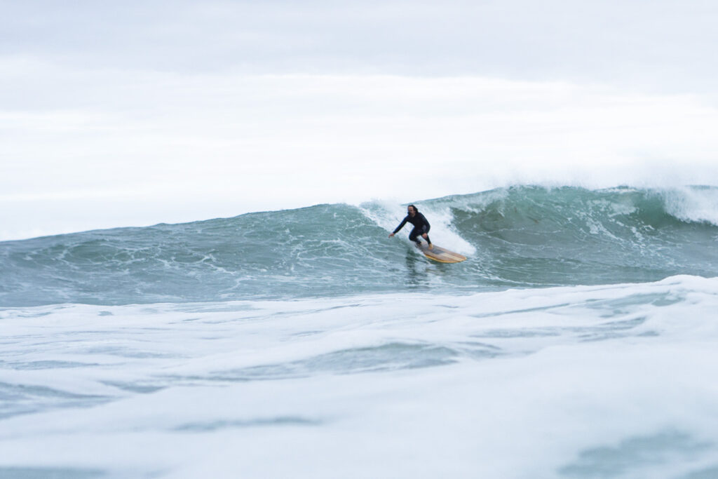 Hollow wooden surfboards by Otter Surfboards
