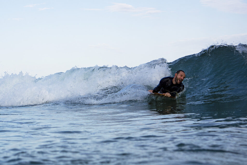 Wooden Paipo by Otter Surfboards