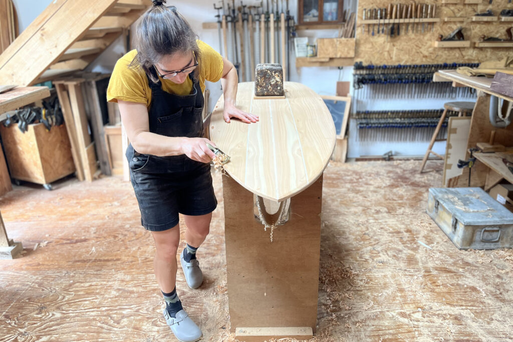 Making a wooden surfboard with Otter Surfboards