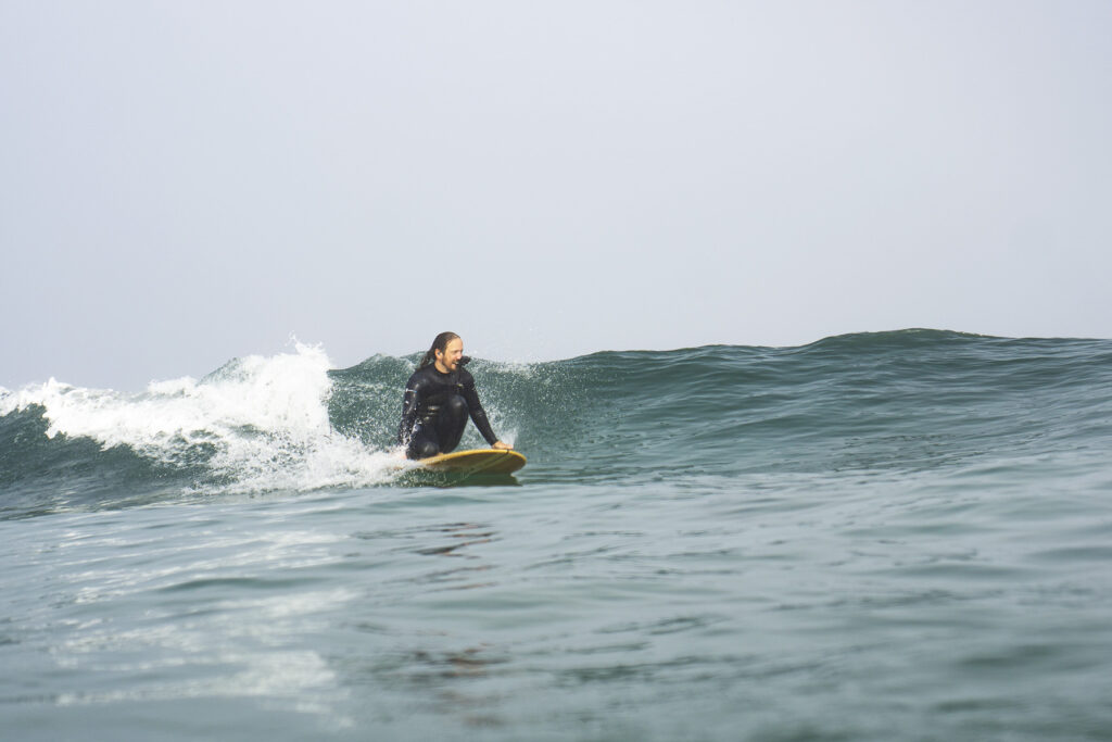 Hollow wooden surfboards by Otter Surfboards