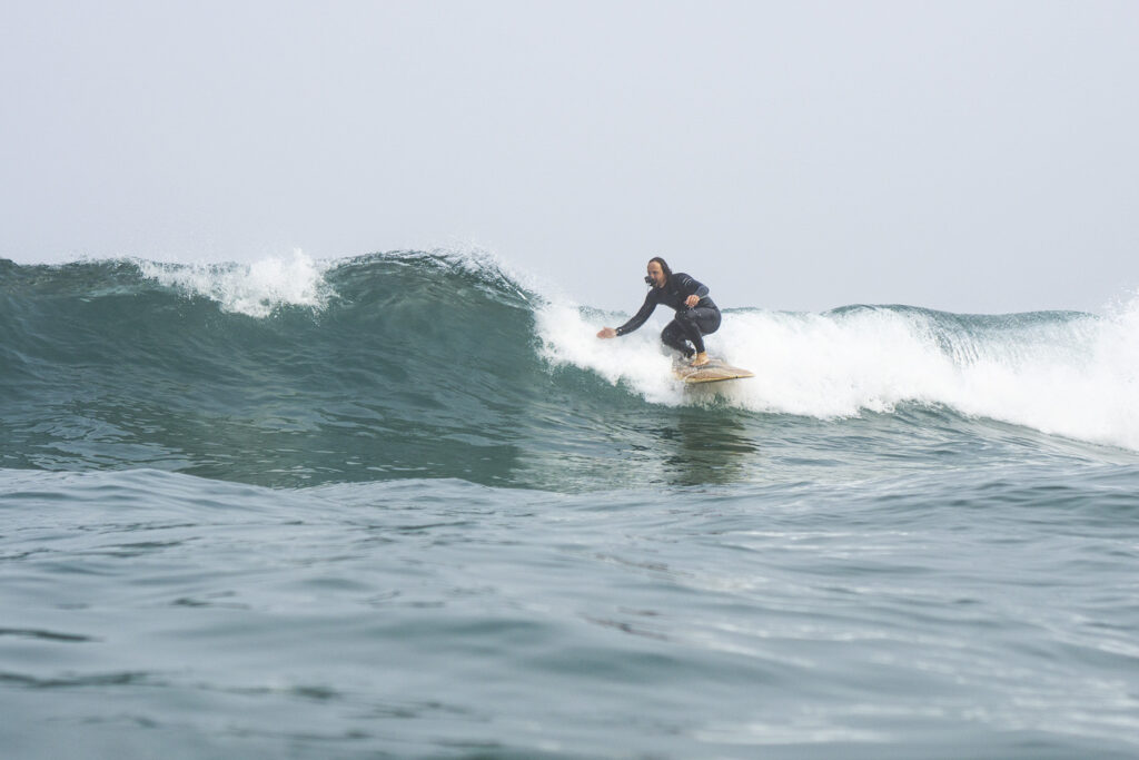 Hollow wooden surfboards by Otter Surfboards