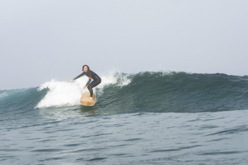 Hollow wooden surfboards by Otter Surfboards
