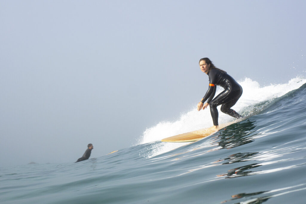 Hollow wooden surfboards by Otter Surfboards