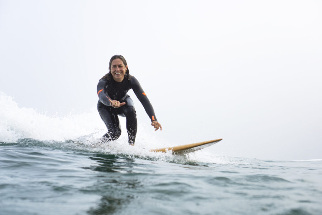 Hollow wooden surfboards by Otter Surfboards
