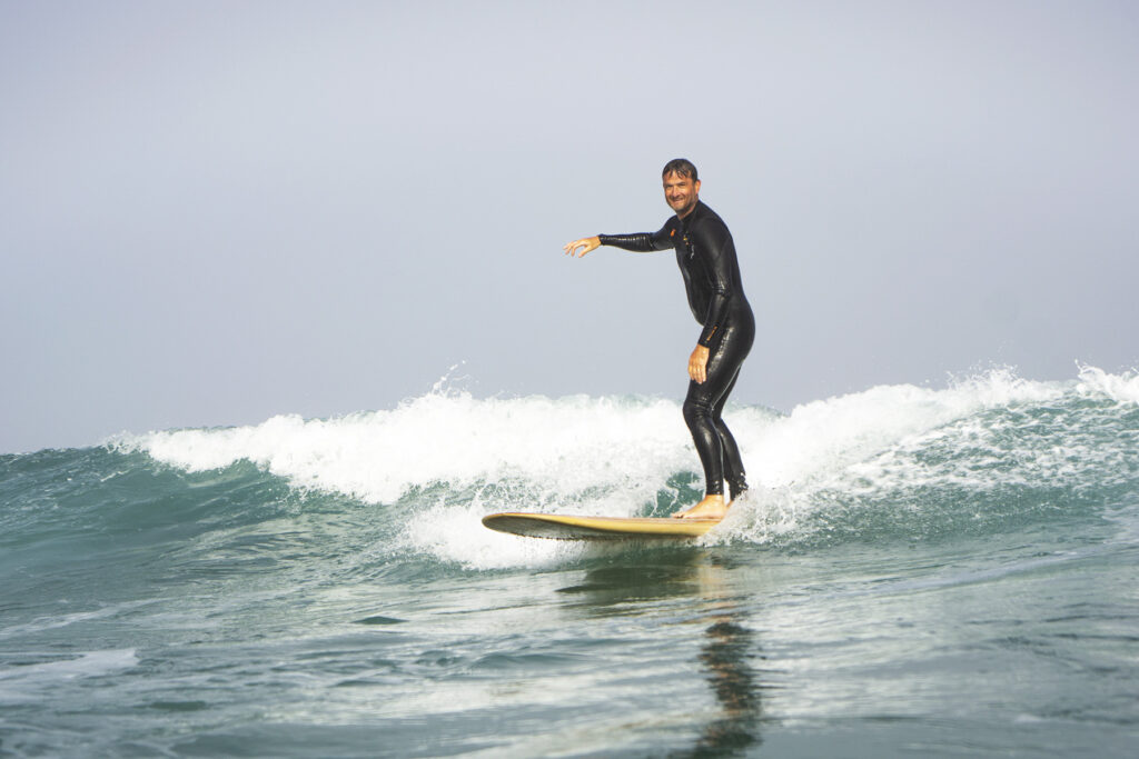 Hollow wooden surfboards by Otter Surfboards