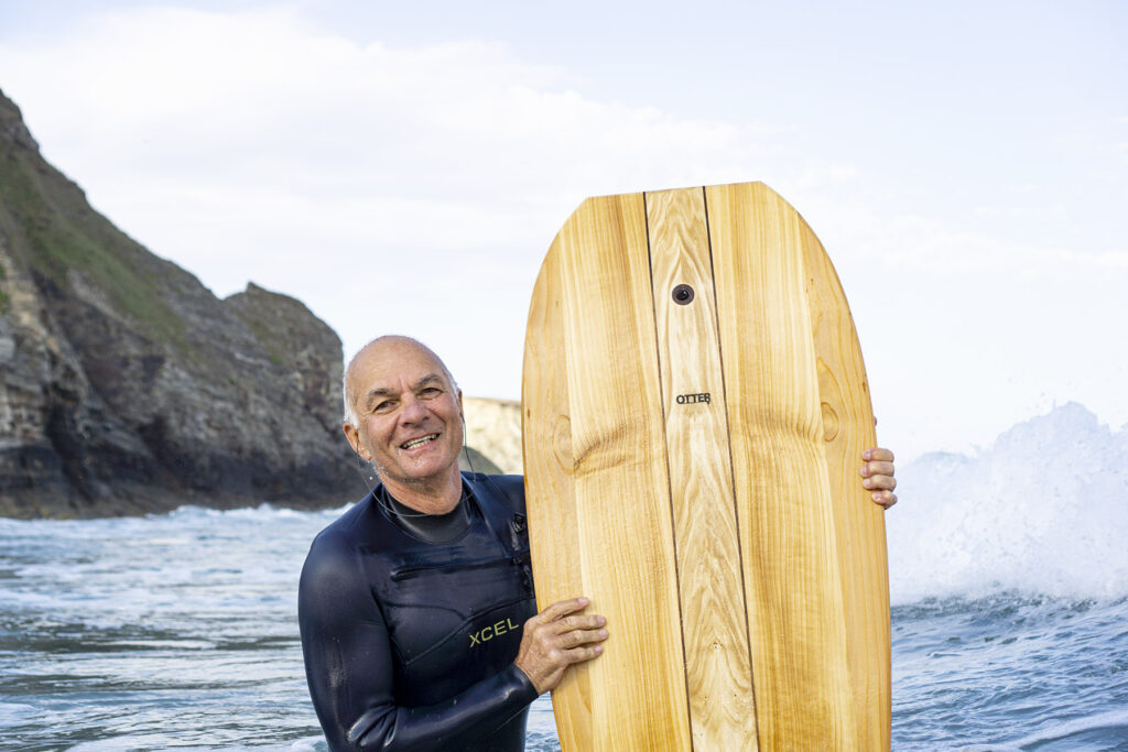 Wooden Paipo by Otter Surfboards