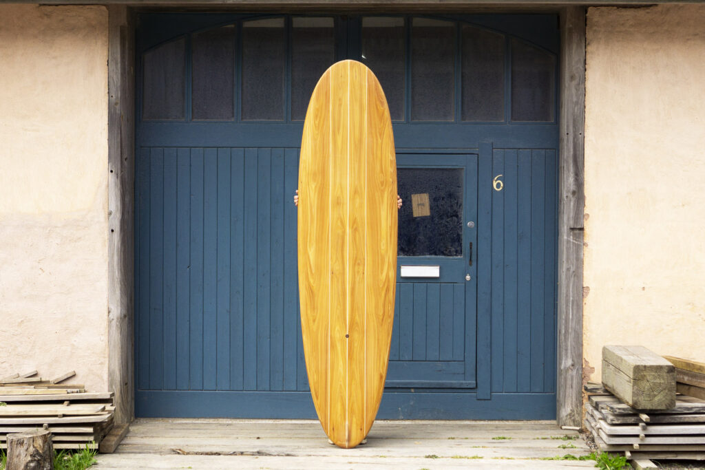 Hollow Wooden Surfboard By Otter Surfboards