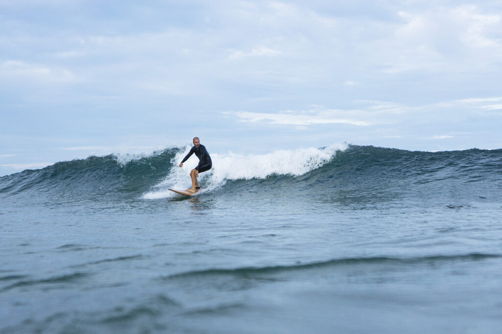 Hollow wooden surfboards by Otter Surfboards