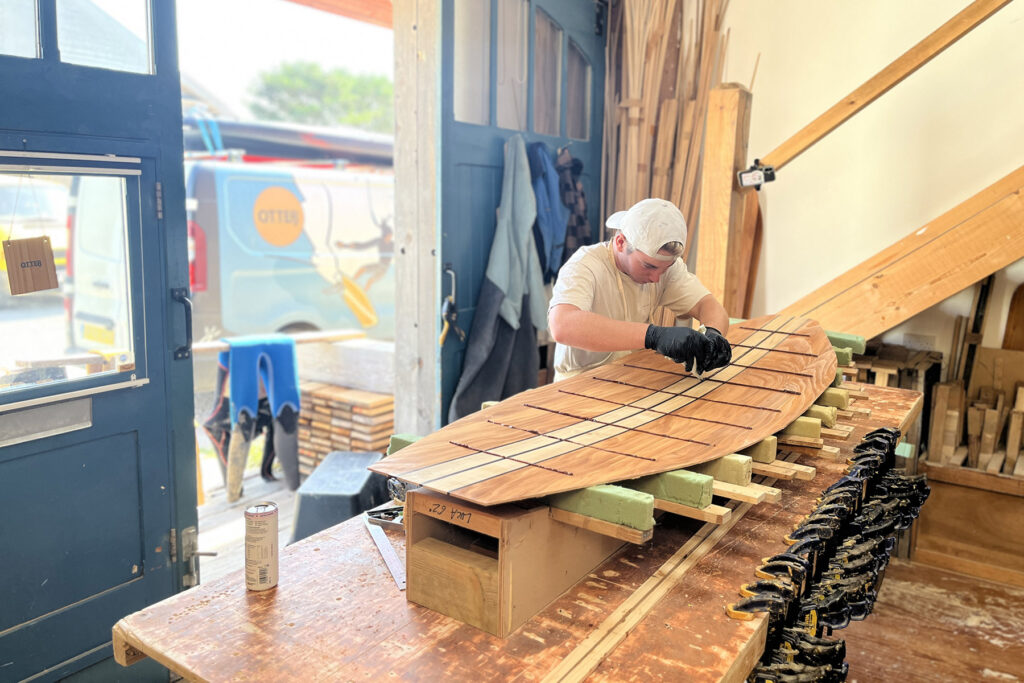 Make your own wooden surfboard with Otter Surfboards