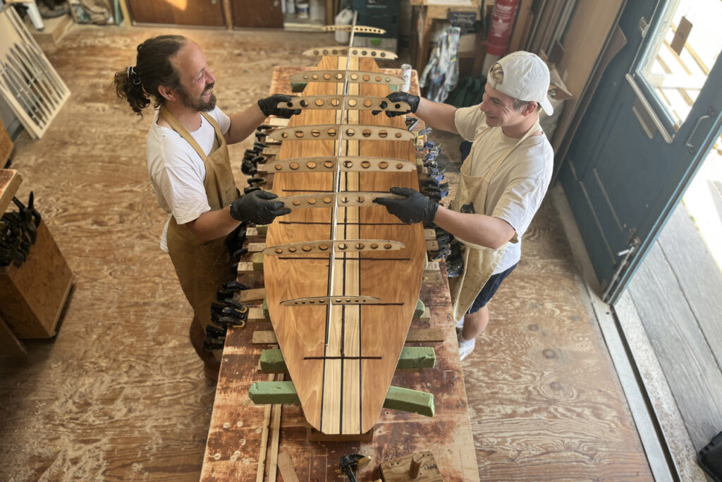 Make your own wooden surfboard with Otter Surfboards