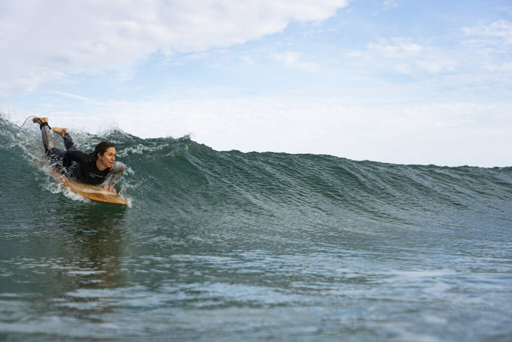 Hollow wooden surfboards by Otter Surfboards