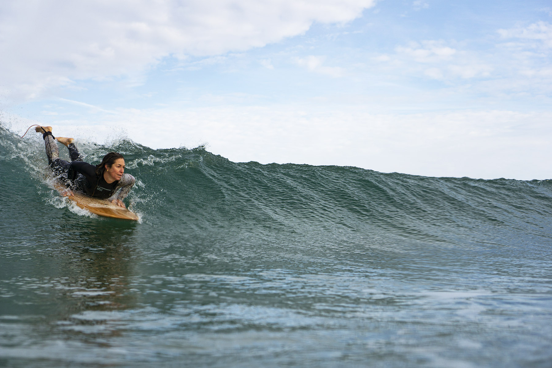 Hollow wooden surfboards by Otter Surfboards