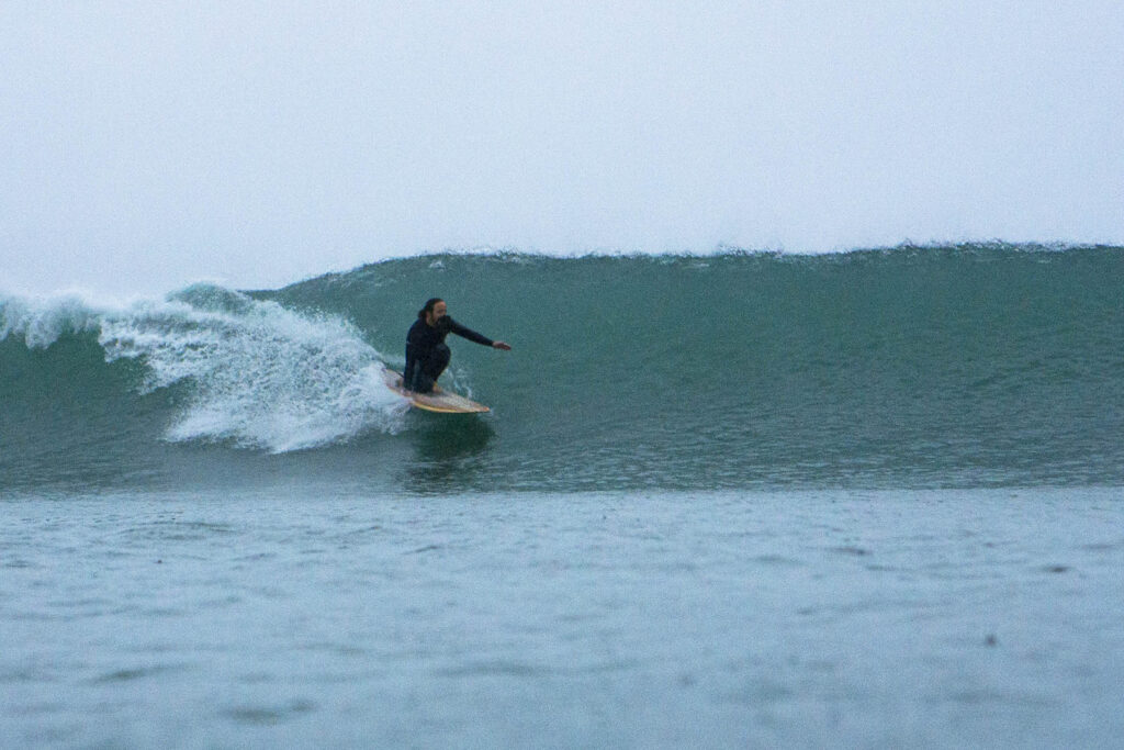 James tucks up